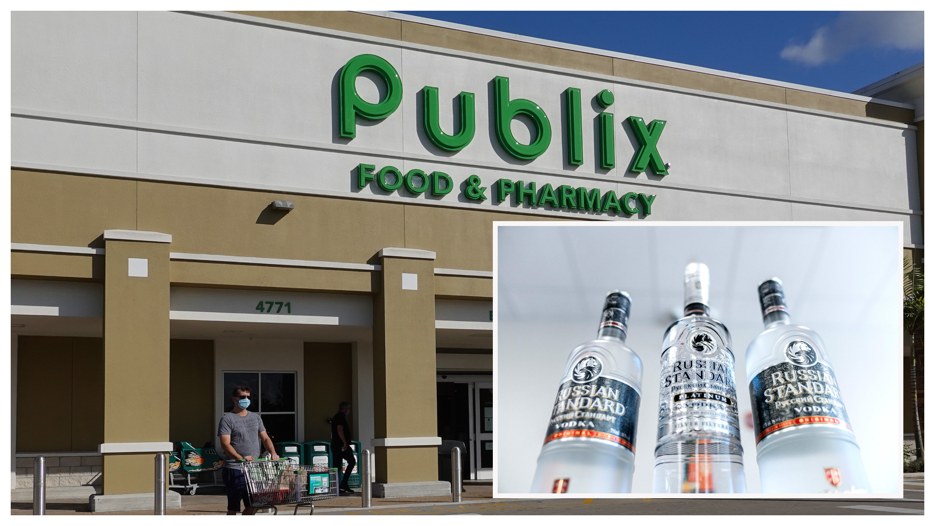 Publix retira de sus estantes el vodka hecho en Rusia Video