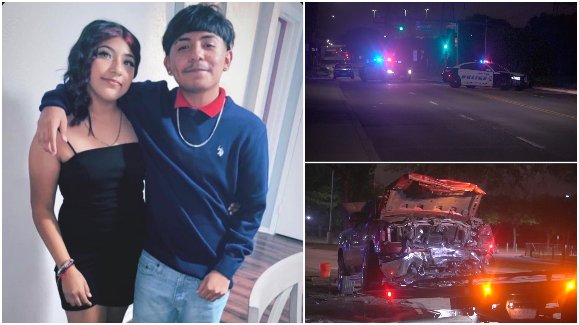 Crystal Pineda y Andrés Pineda muertos en choque frontal en Esperanza