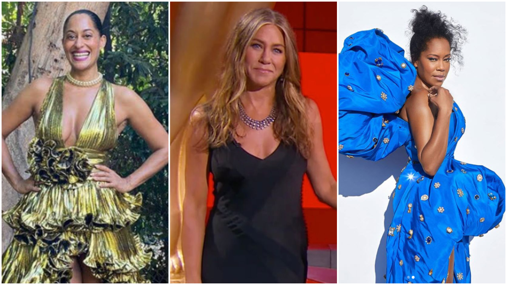 En casa y hasta con pijama así fue la alfombra roja virtual de los