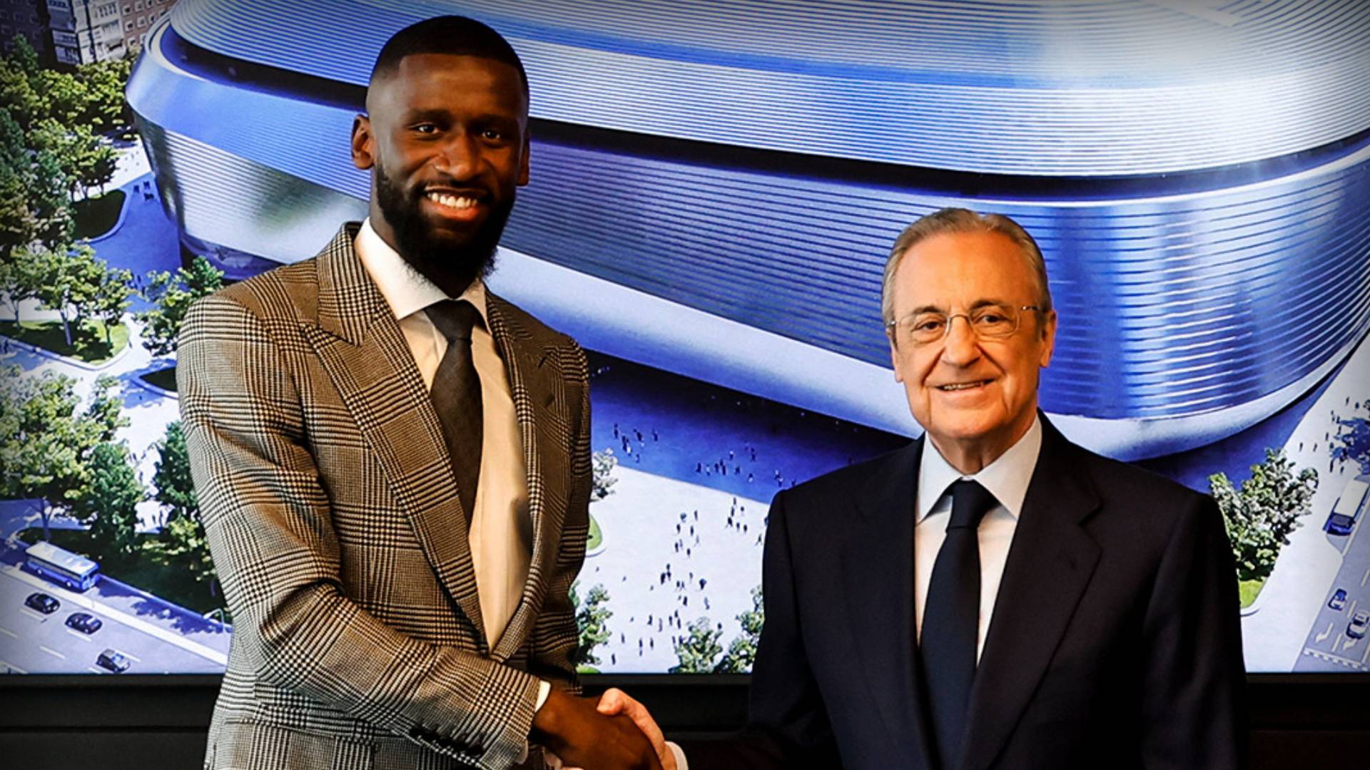 El Real Madrid presenta al alemán Antonio Rüdiger | Deportes La Liga ...