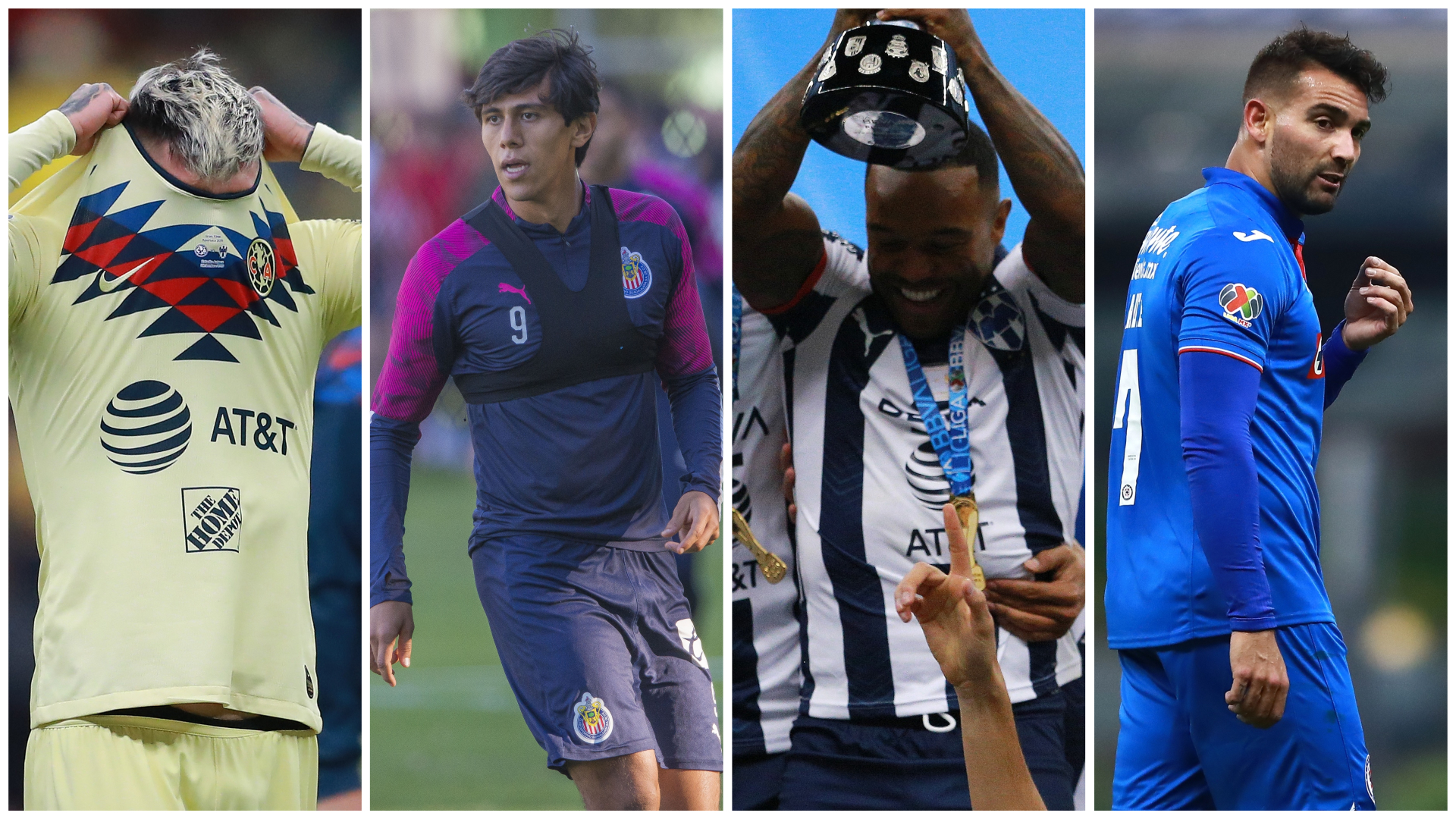 MovimientosClausura 2020 Bajas y altas de América, Chivas, Rayados y Cruz Azul rumbo al CL2020