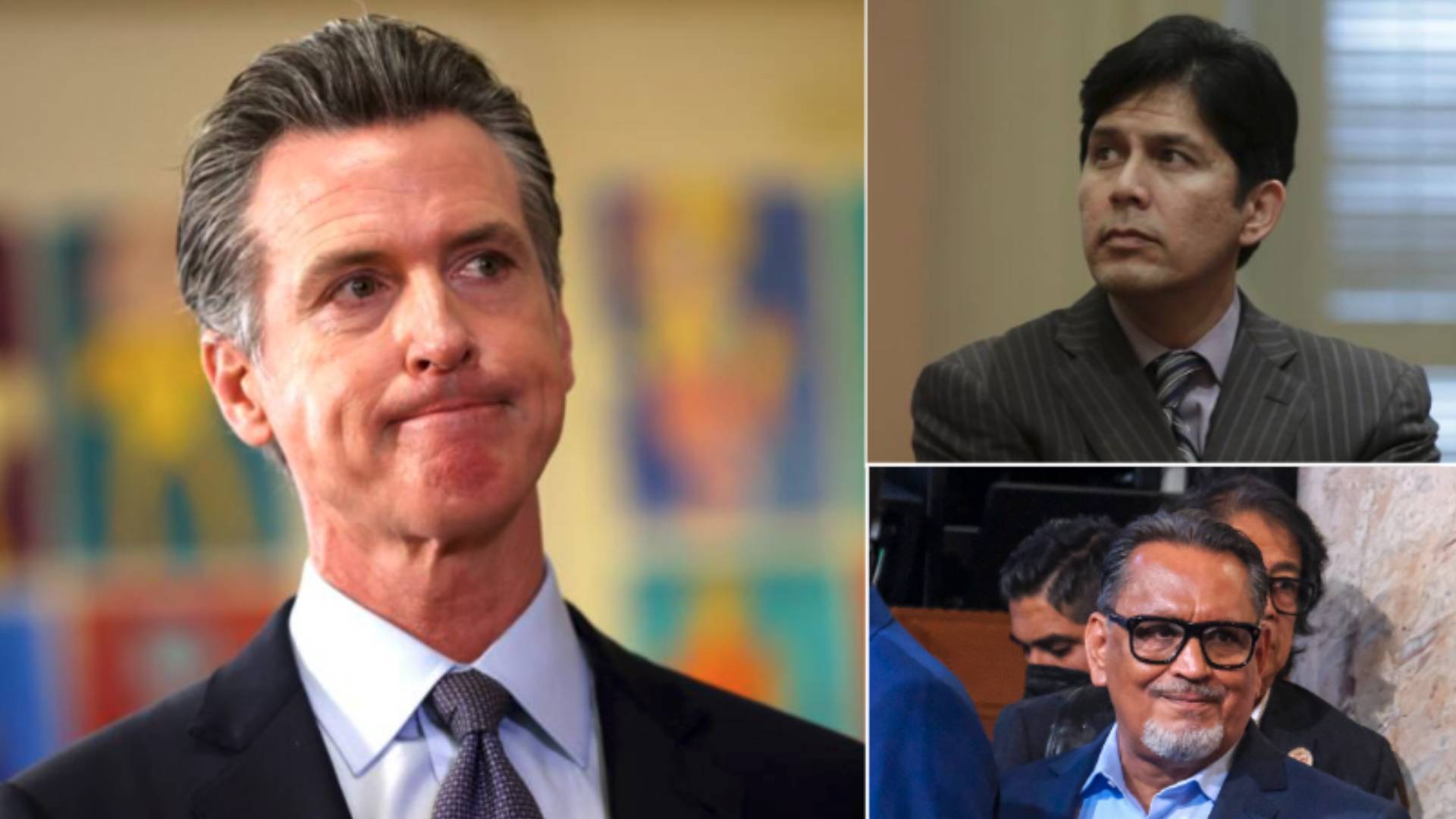 Newsom pide la renuncia de los concejales de Los Ángeles, Kevin de León