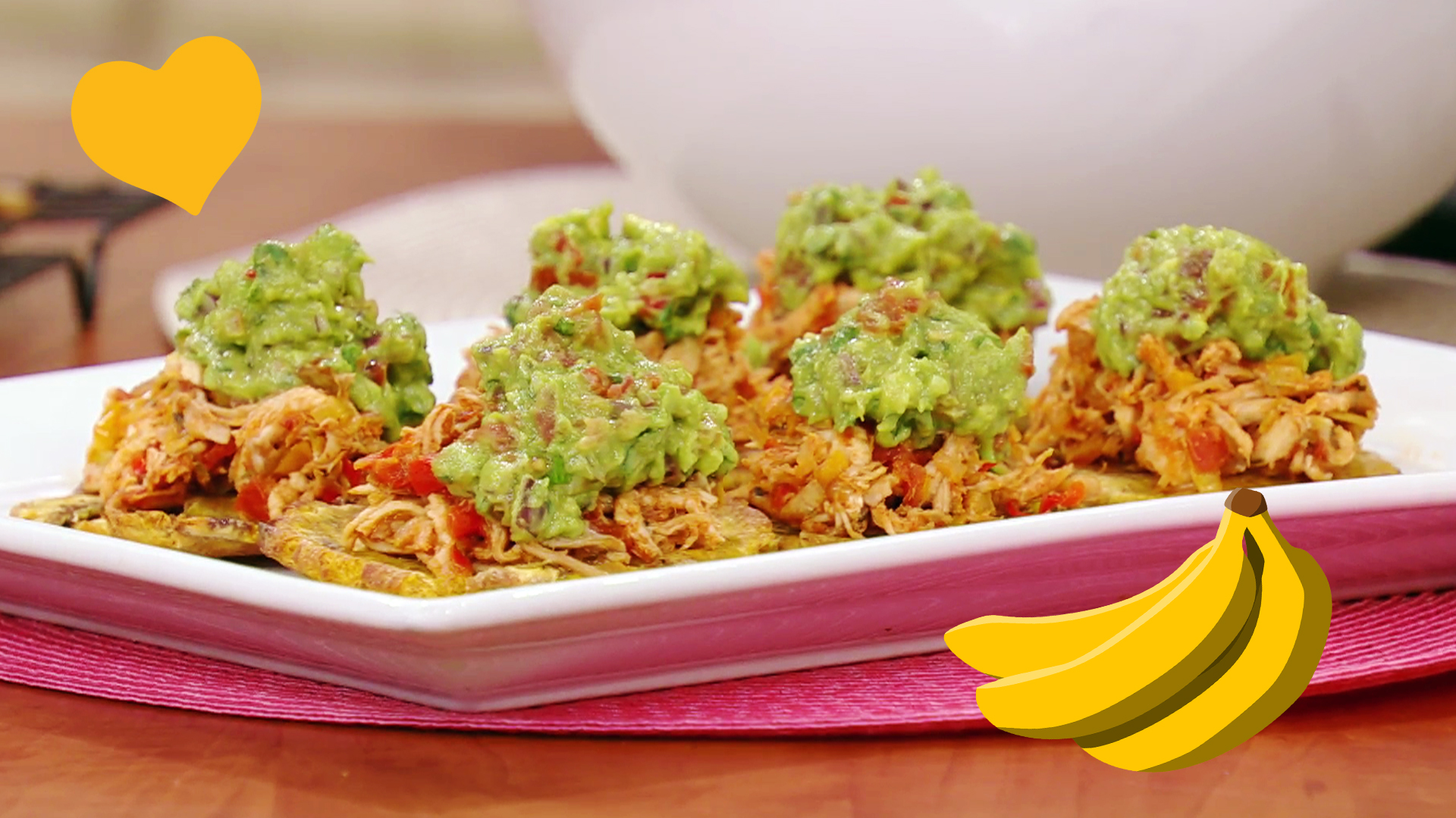 Samar Yorde Prepar Estos Patacones Horneados Con Pollo Y Guacamole Con 