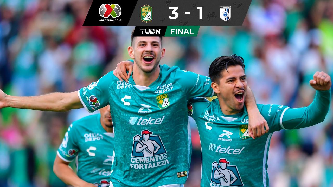 León vence a Querétaro y da un paso importante de cara al Repechaje