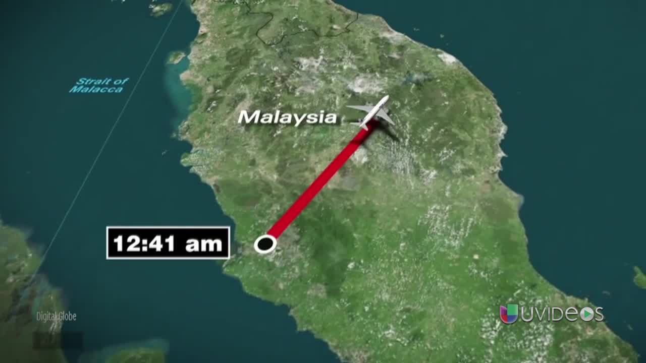 Cronología de la desaparición del vuelo MH370 de Malaysia Airlines