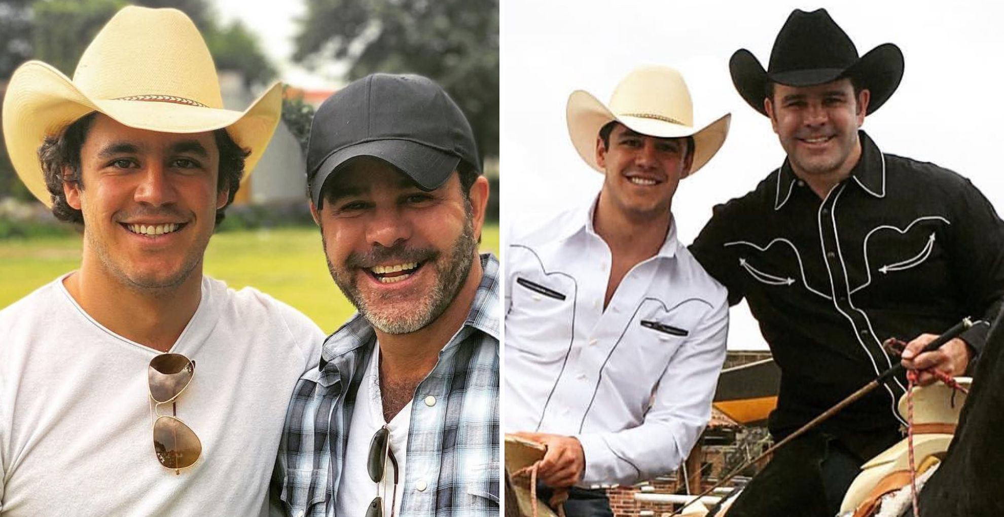 Eduardo Capetillo admits that sometimes there are “FACTIONS and SOMBRERAS” with his son