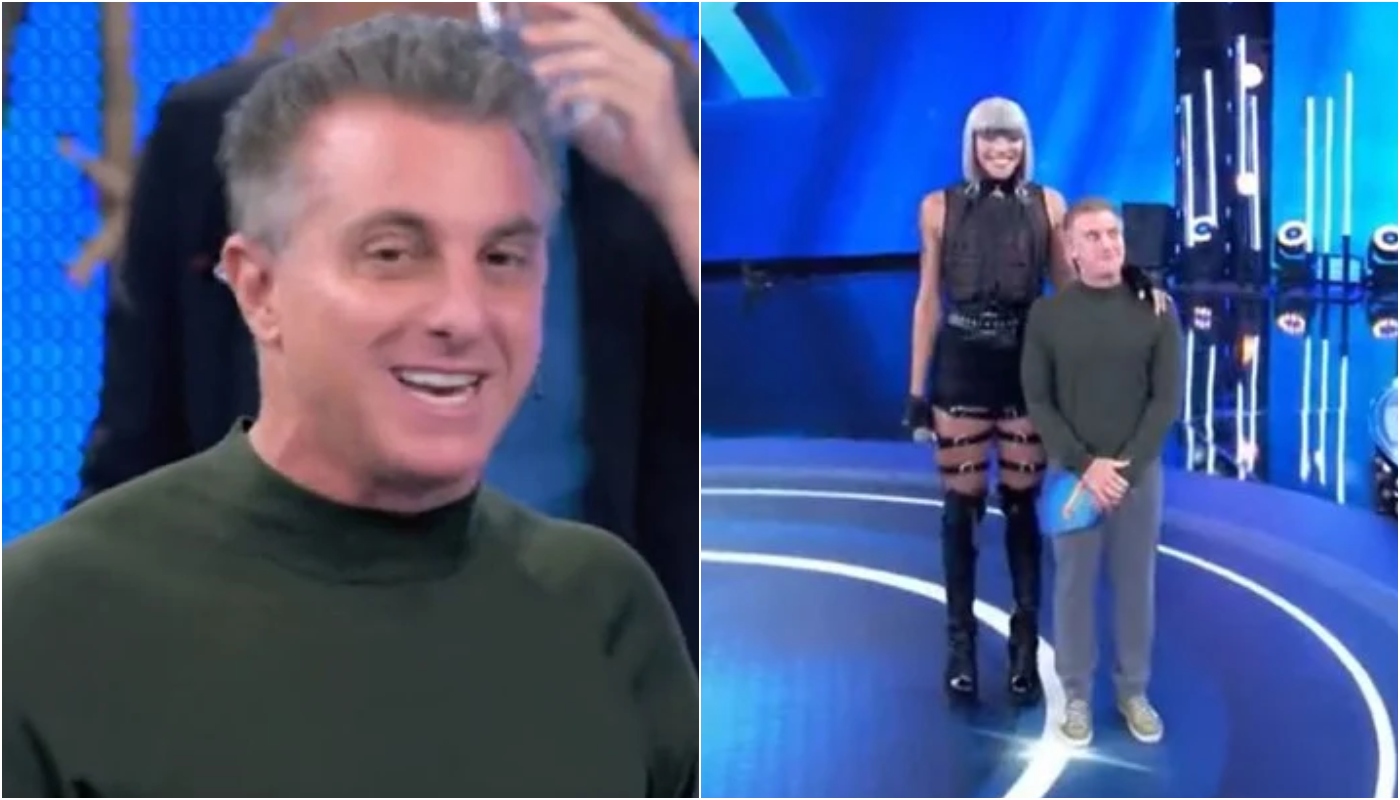 Luciano Huck pagou mico ao mostrar diferença de altura com Pablo Vittar Zappeando Televisão Luciano Huck pagou mico ao mostrar diferença de altura com Pablo Vittar Zappeando Televisão