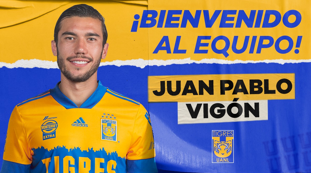 Tigres anuncia a Juan Pablo Vigón como refuerzo | Deportes Liga MX | TUDN  Univision