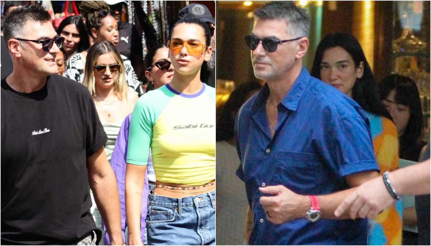 Quem é o pai de Dua Lipa Dukagjin Lipa roubou a cena no Brasil Zappeando Celebs Zappeando