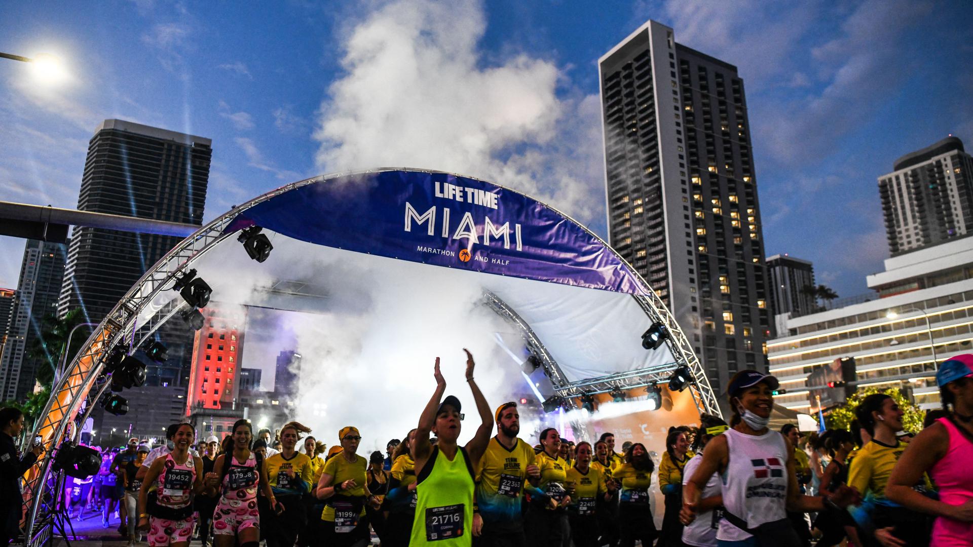 Maratón de Miami 2023 unas 18,000 personas de casi 70 países se darán cita para correr