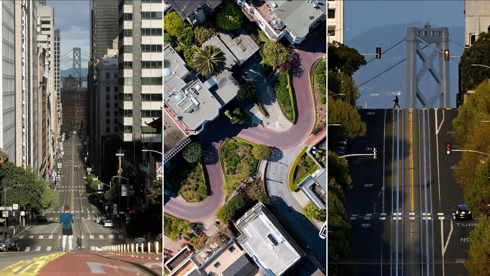 El coronavirus tiene a las empinadas e icónicas calles de San Francisco