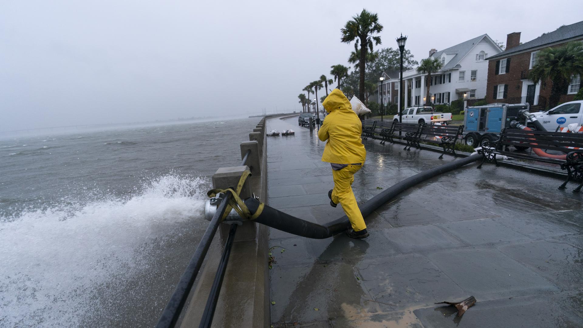 Alerta en Carolina del Sur por el impacto del huracán Ian con fuertes