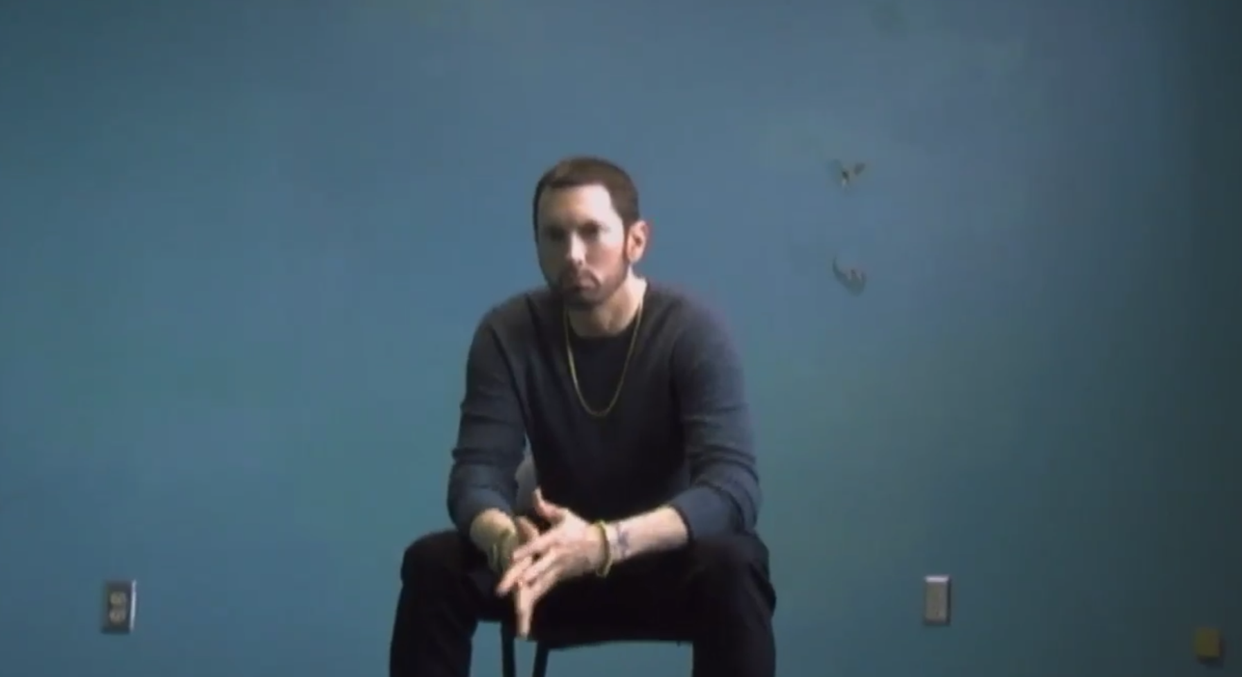Eminem releases "River" teaser for music video featuring Ed Sheeran