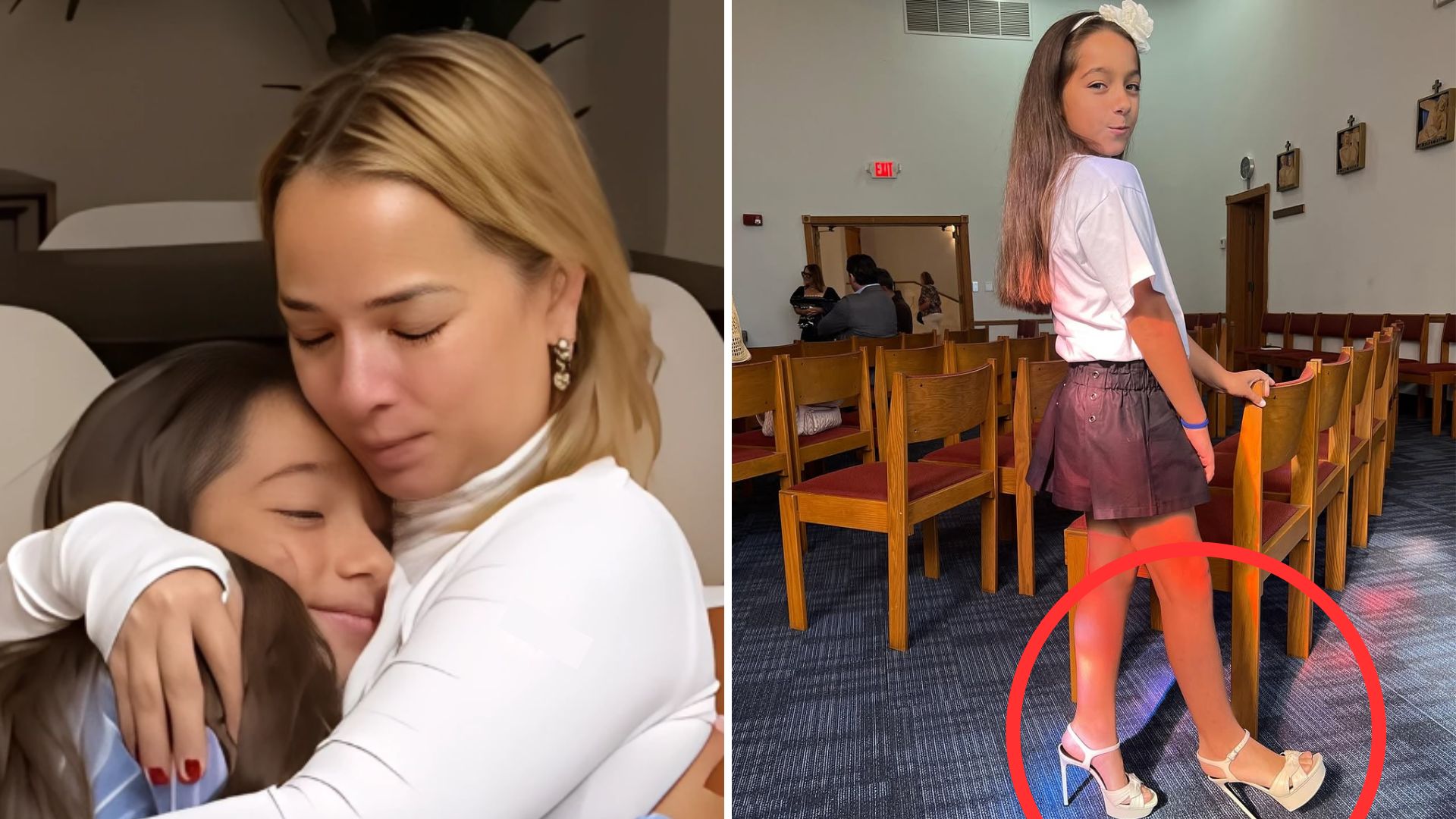 Adamari López reacciona ante críticas a su hija por usar tacones de aguja a  sus 10 años | Univision Famosos | Univision