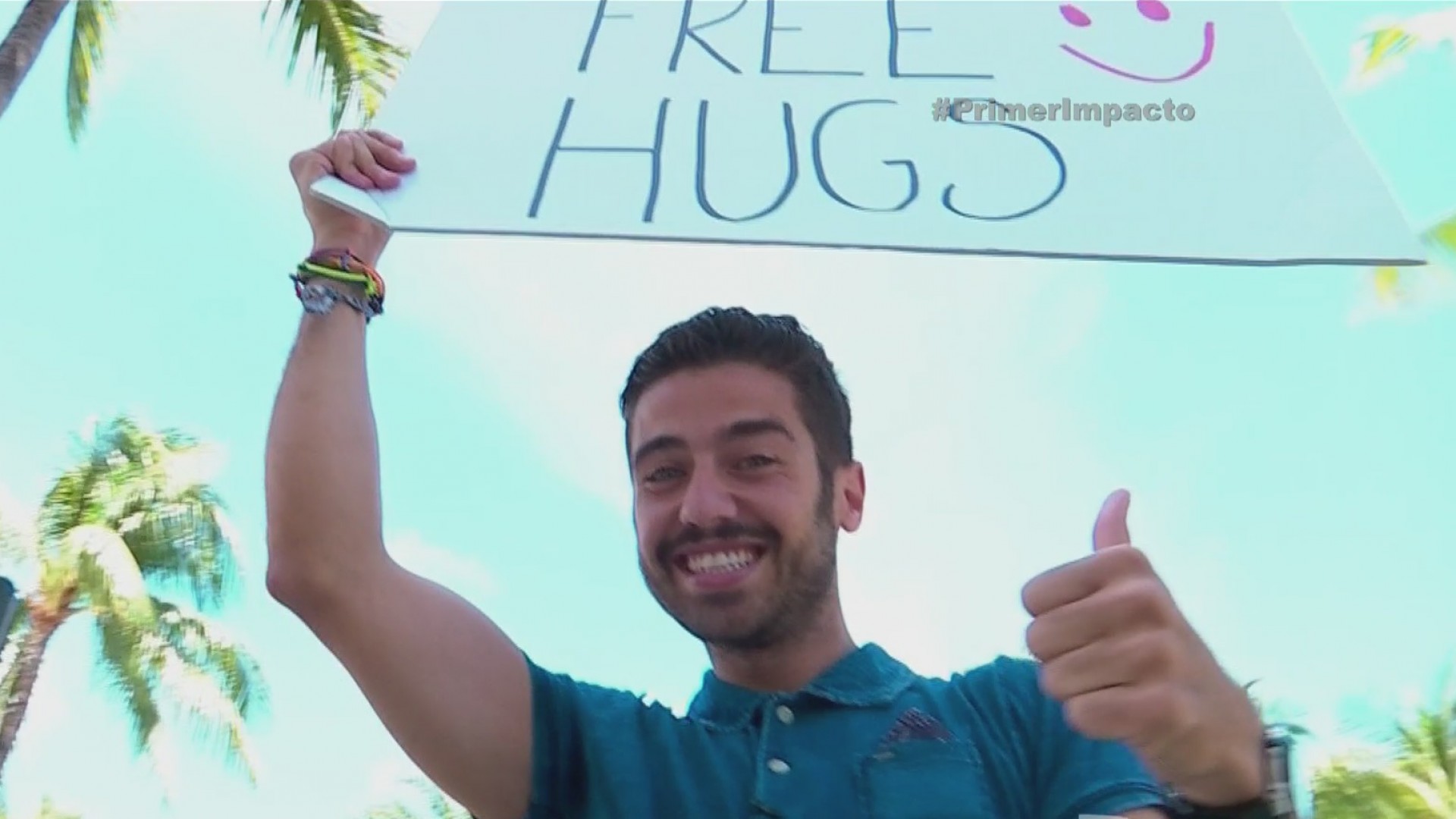 Besos y abrazos con Borja Voces Shows Primer Impacto Univision