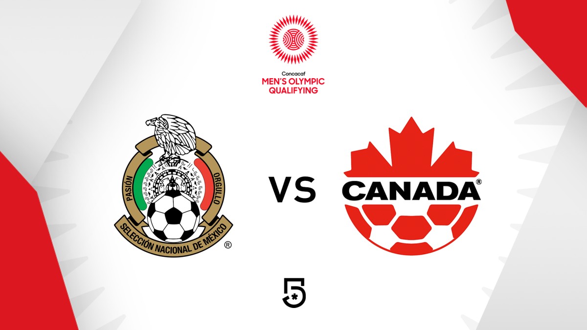 México vs Canadá Horario y dónde ver en vivo el partido preolímpico de