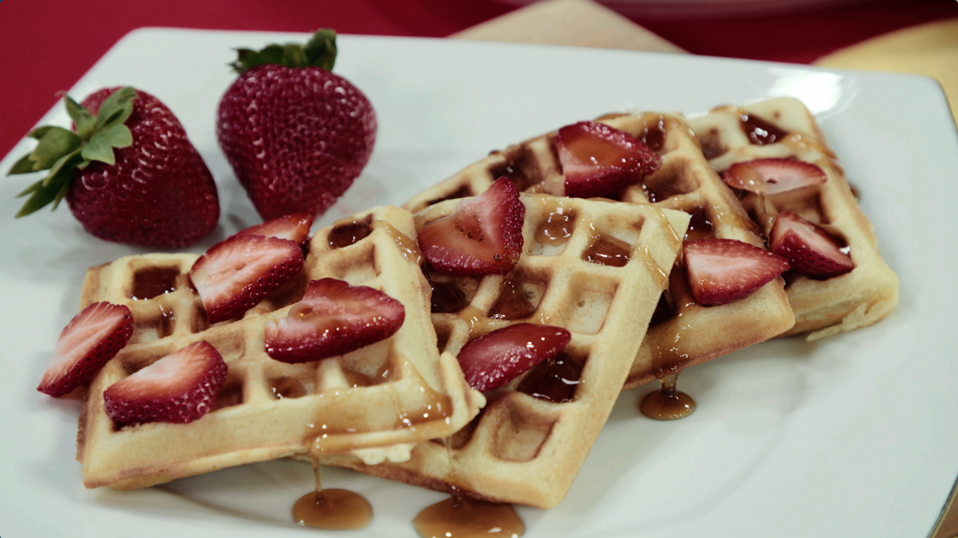 Receta de Waffle belga fácil y deliciosa Delicioso Univision