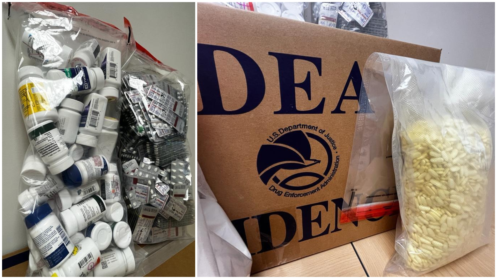 Laboratorio de DEA en Miami advierte el peligro de pastillas y ...