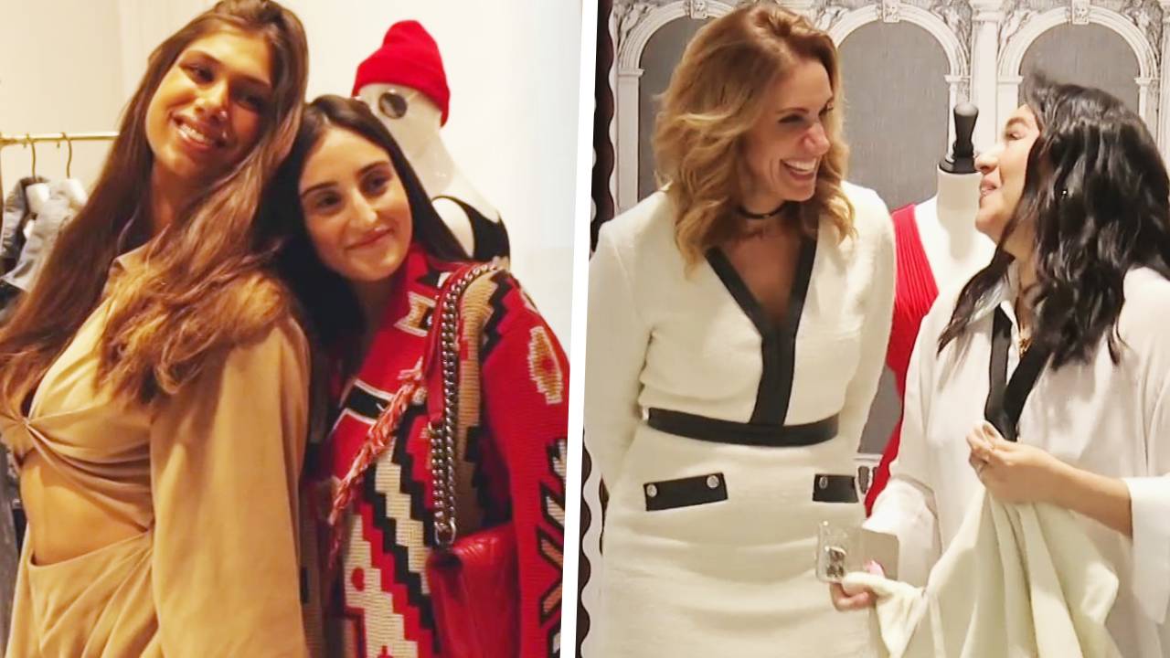 Mia de Molina en un evento con causa: Lili Estefan y su hija Lina