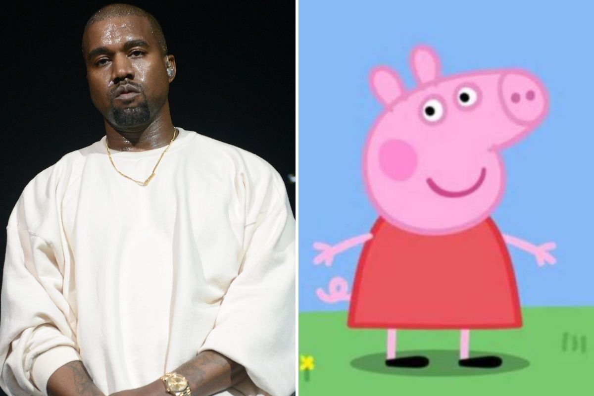 Peppa Pig troleó con todo a Kanye West en Twitter por la calificación