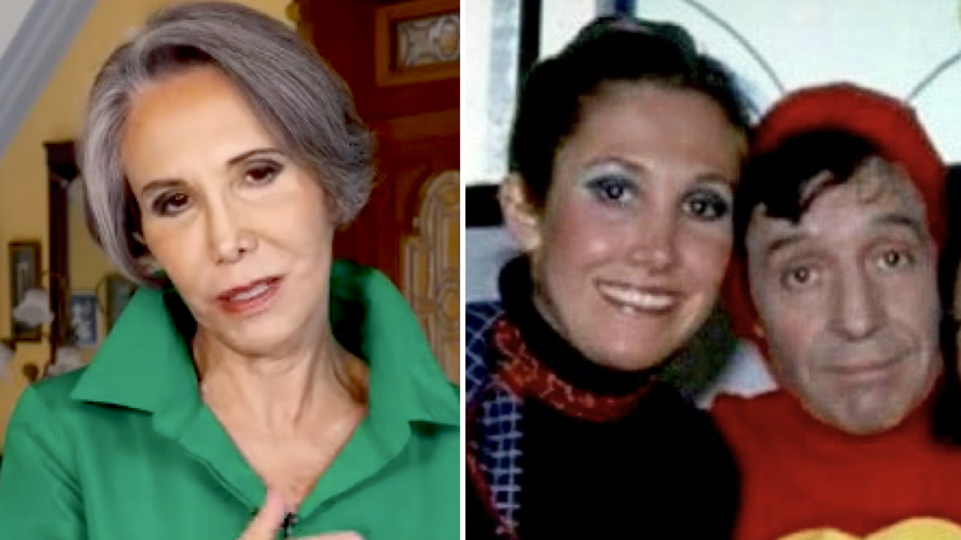 Florinda Meza y Roberto Gómez Bolaños: ¿se sentía culpable porque 'Chespirito' “dejó” a su esposa por ella? | Univision Famosos | Univision