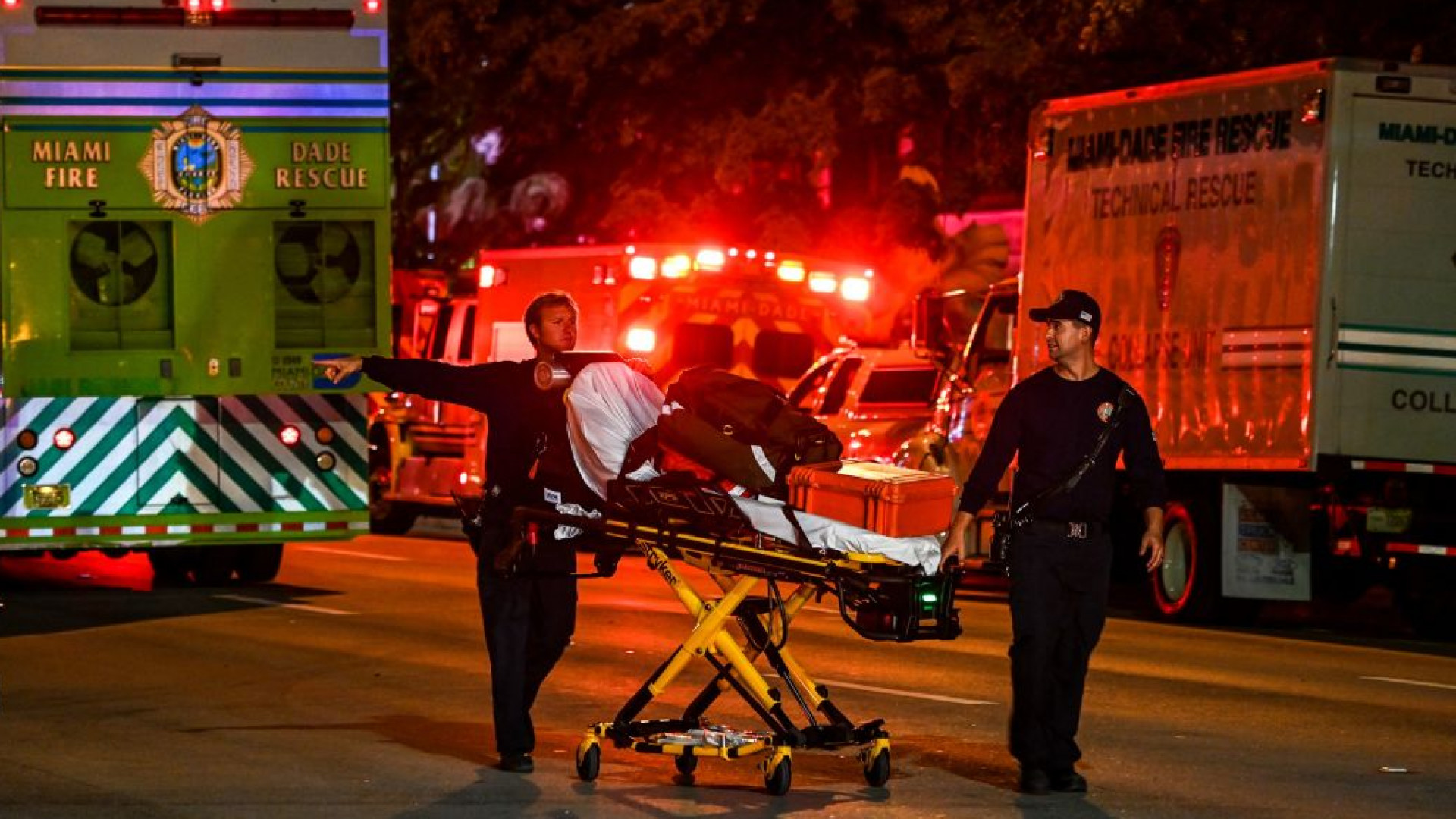 Bomberos de MiamiDade dan detalles de la emergencia por el colapso de