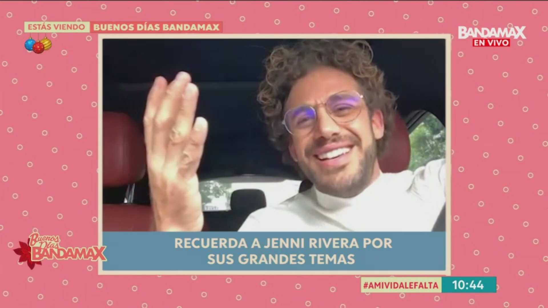 Lambda García saca su lado grupero y recuerda a Jenni Rivera cantando su  éxito 'Inolvidable', image size:1920x1080