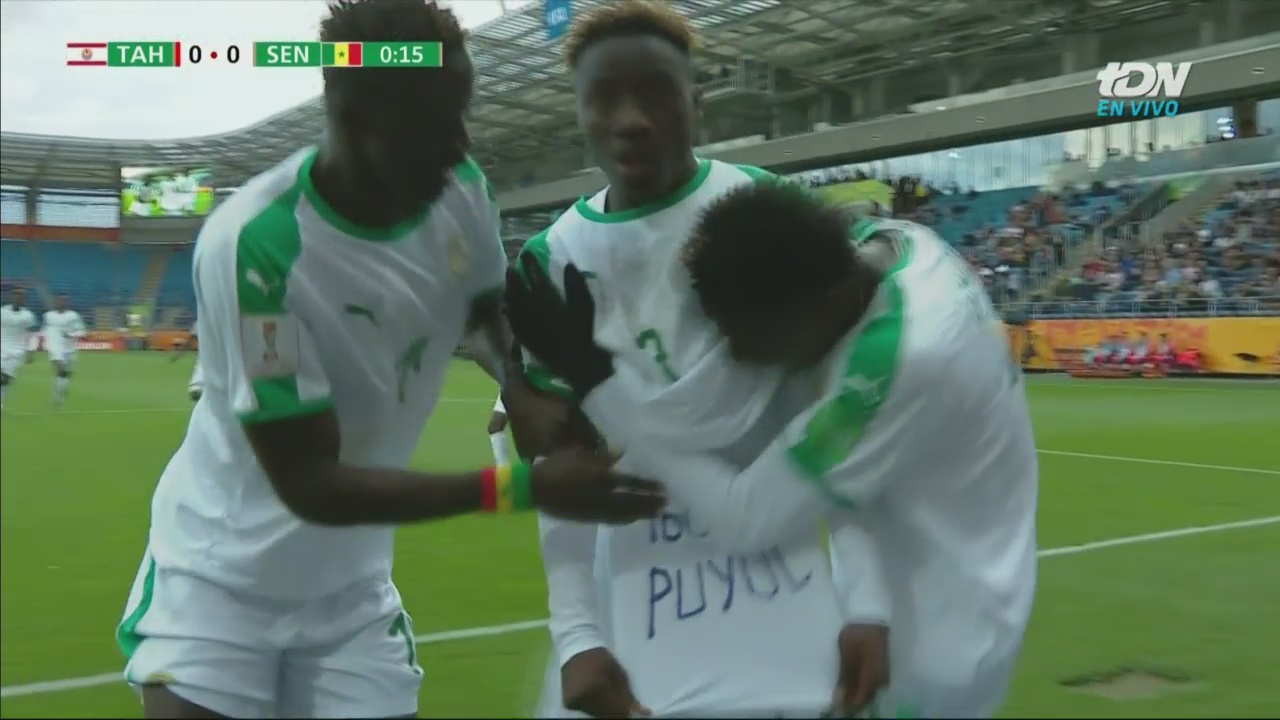 Gol Amadou Sagna, Tahití 01 Senegal, Mundial Sub 20 TUDN Más