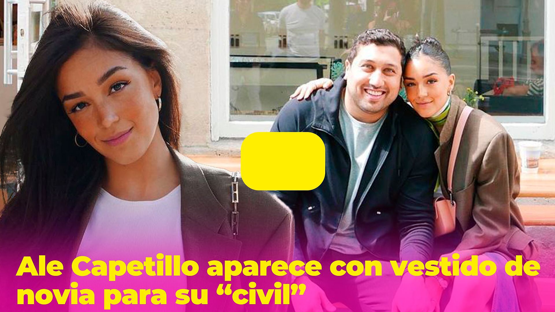¿Ale Capetillo se casa? Presumió el vestido de novia que usará para su