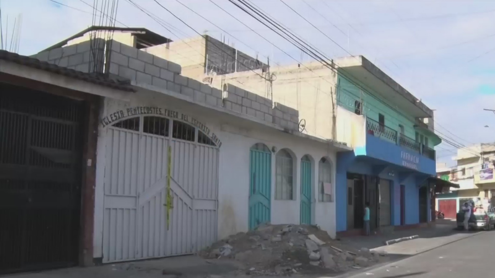 Lo que parecía ser una iglesia en Guatemala, era el escenario de