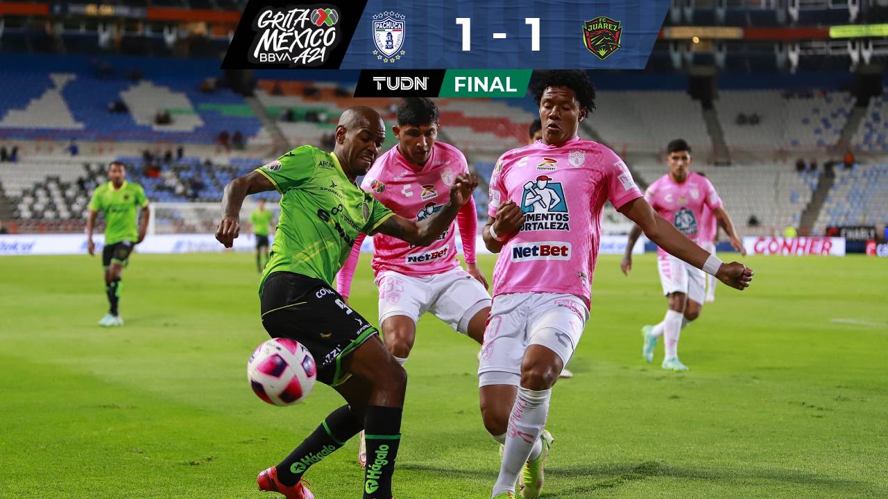 Pachuca 11 FC Juárez Goles, resultado y resumen Deportes Liga MX