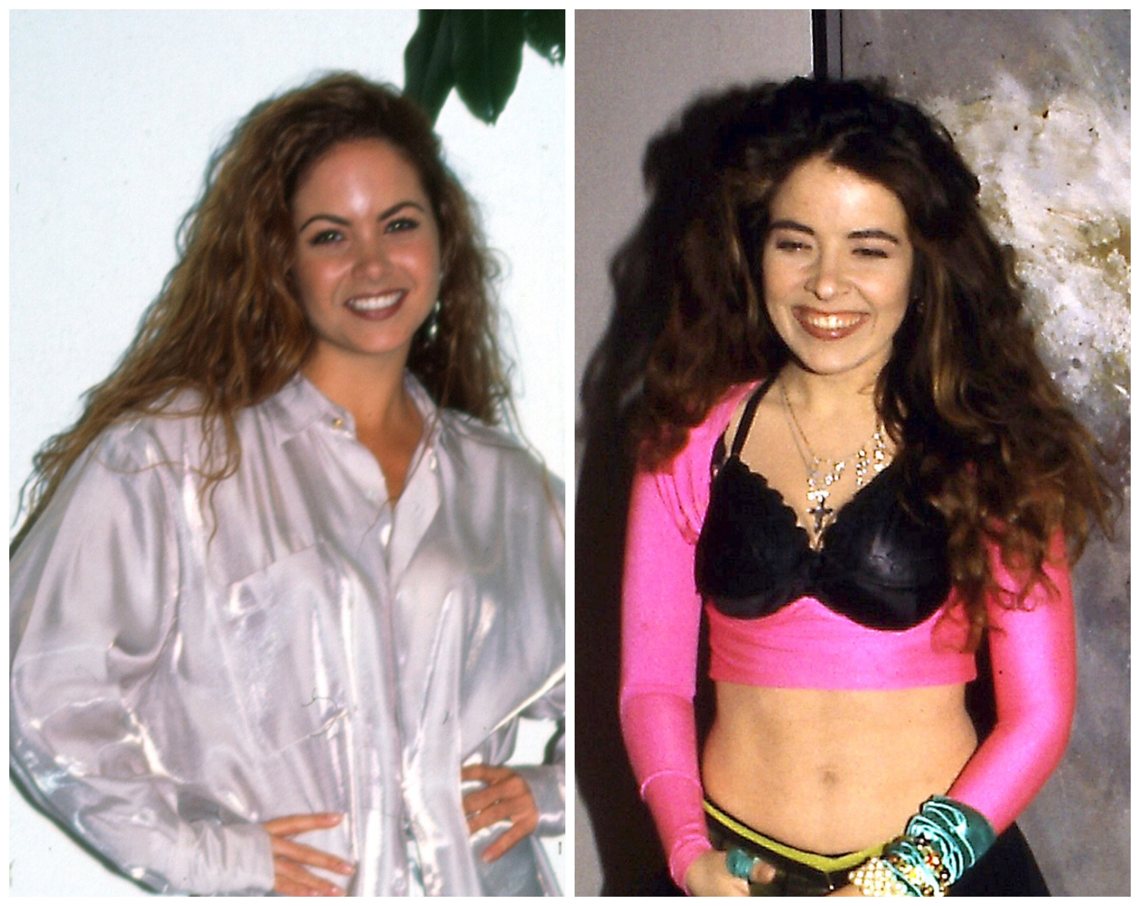 Lucero y Gloria Trevi: sus fotos de jóvenes que prueban que eran idénticas | Shows Estilo de Vida | Las Estrellas