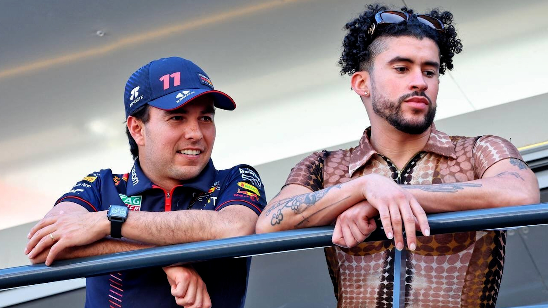 Bad Bunny y Checo Pérez conviven en Red Bull de cara al GP de Mónaco