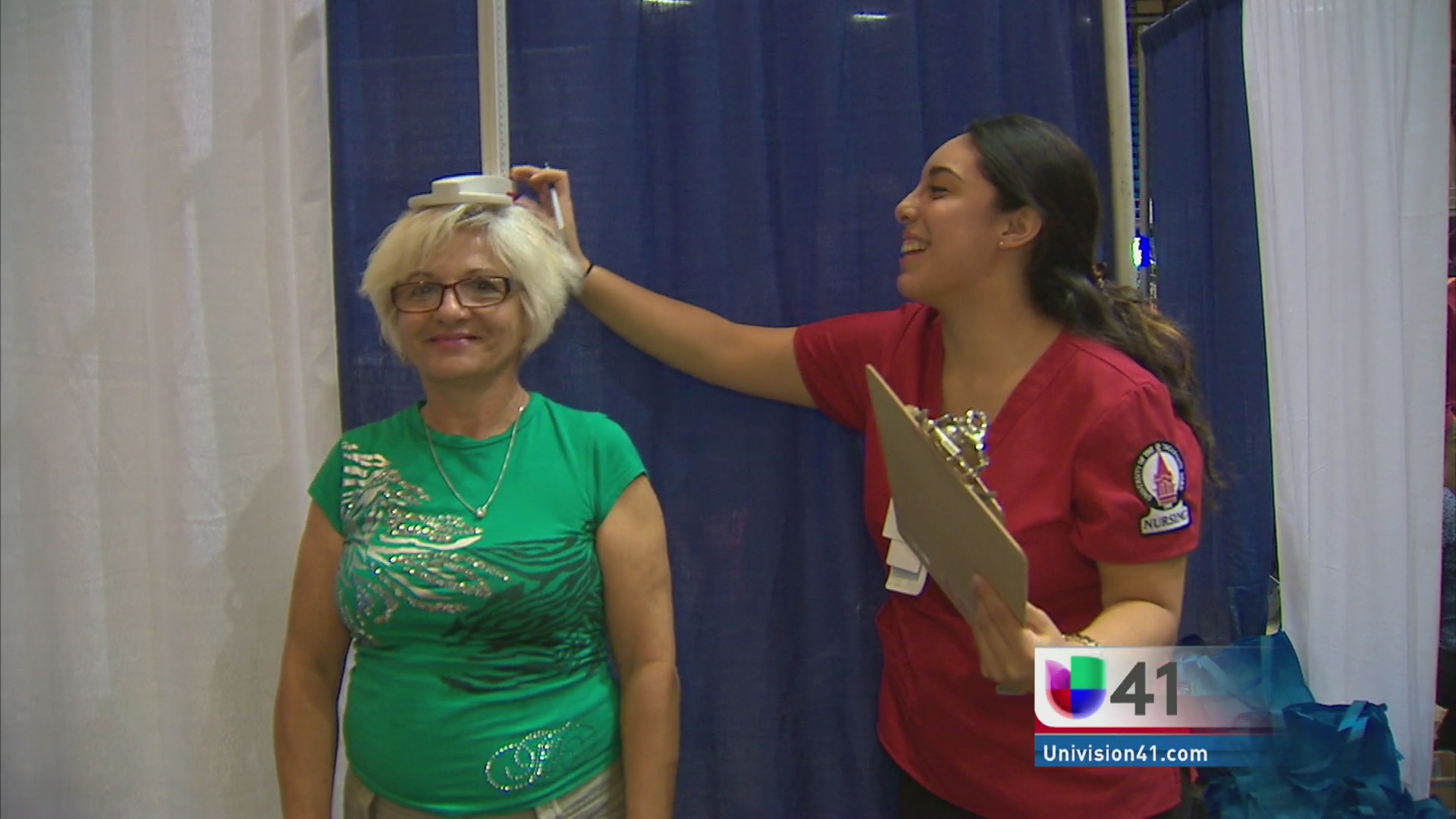 ¡Todo un éxito la Feria de Salud de Univision! Video Univision 41
