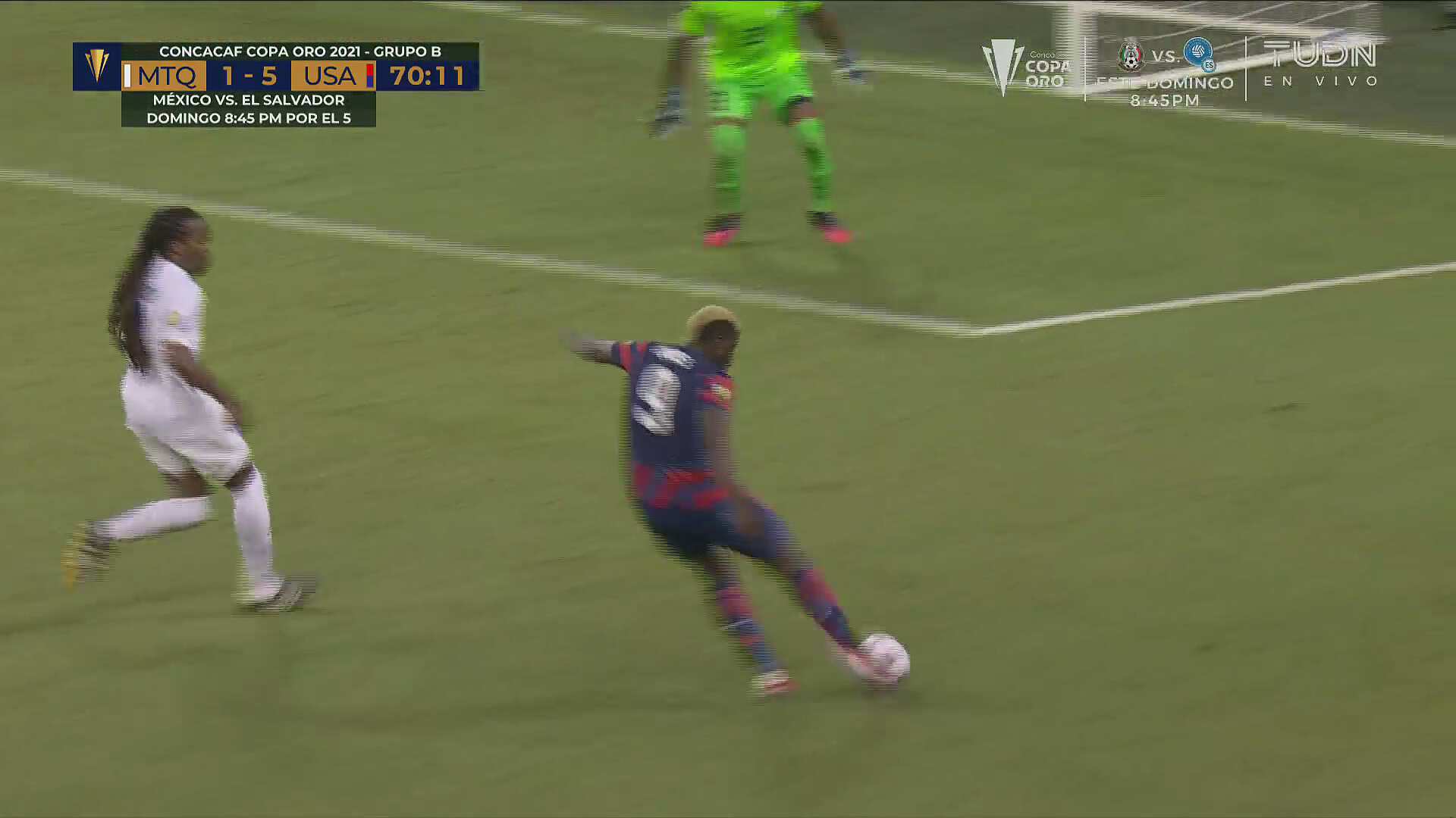 ¡Ya aplasta Team USA! La primera que toca Zardes y es el 15 Deportes