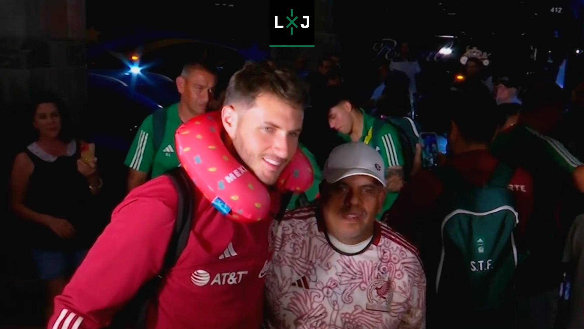 La Selección Mexicana llegó a Phoenix para el partido contra Haití de