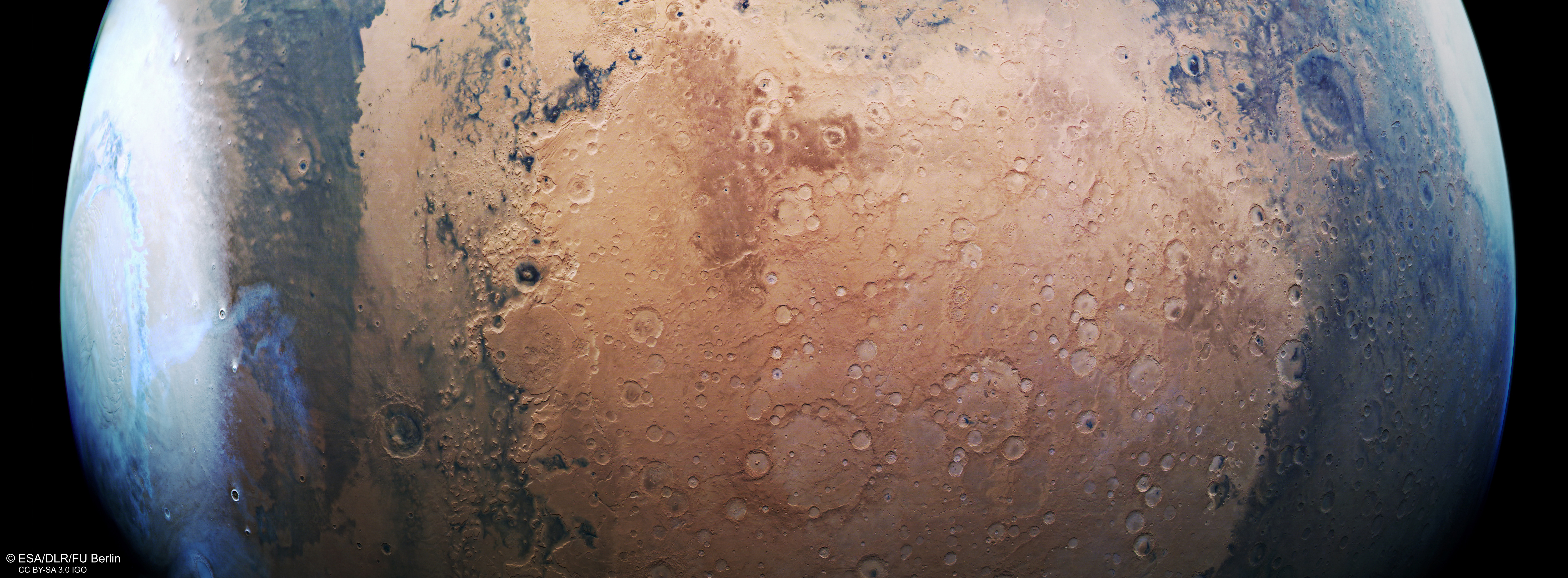 Las fotografías más espectaculares de Marte publicadas por la NASA |  Noticias Univision Planeta | Univision, image size:7526x2772