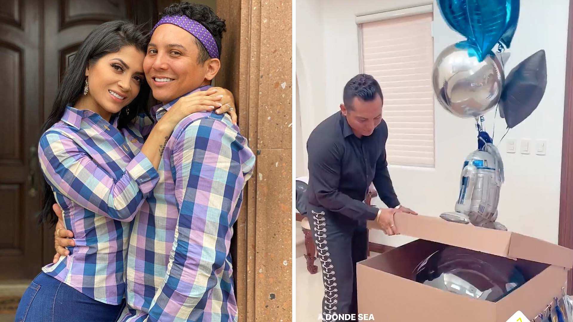 Kimberly Flores sorprende a Edwin Luna con tremendo regalo de