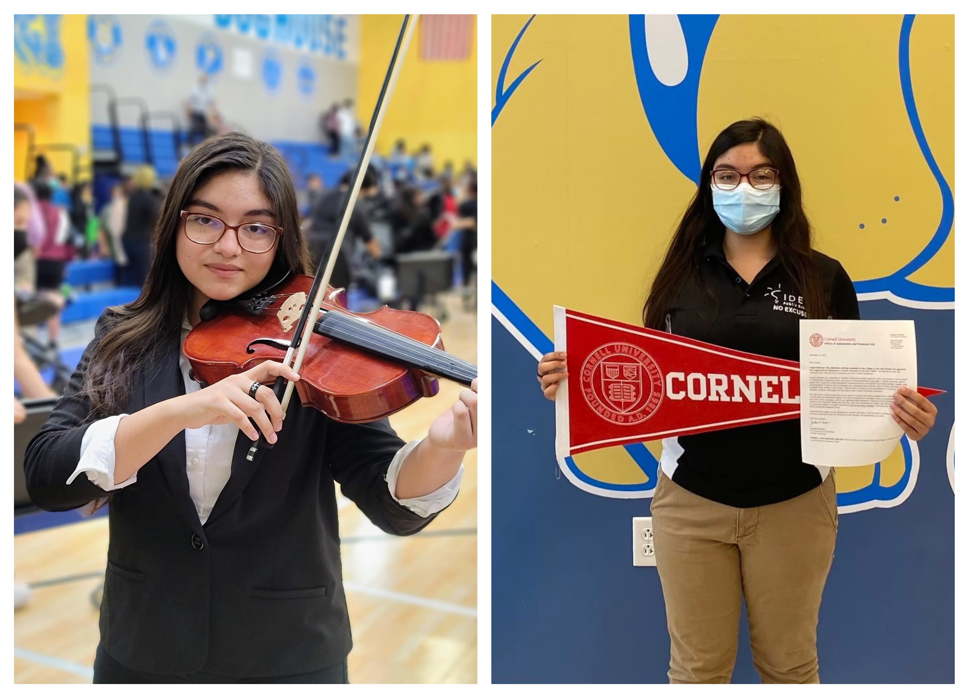 Yvette Reyes De IDEA Montopolis College Prep En Austin Es La Primera En Su Escuela En Entrar A