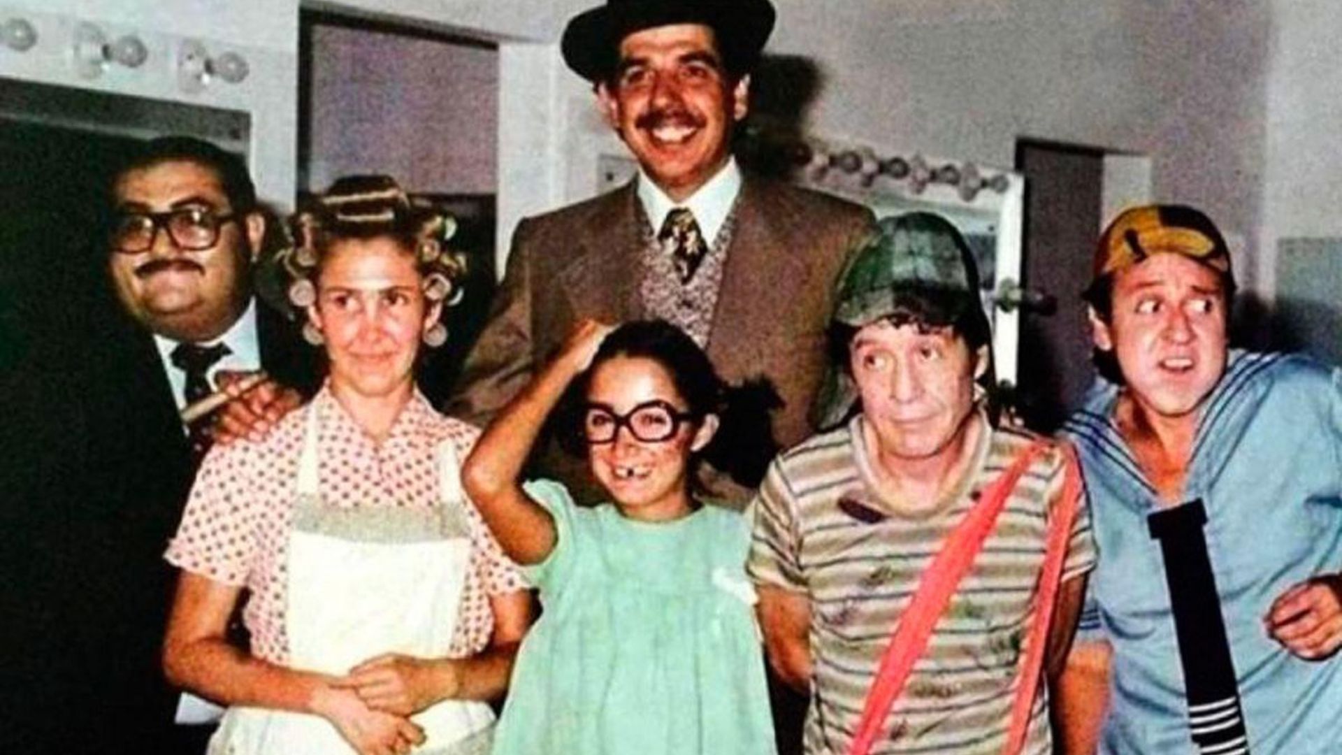 ‘El Chavo del 8’: La foto viral que muestra a los actores de jóvenes