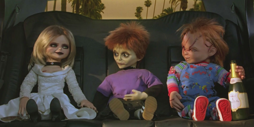 chucky y su novia y su hijo