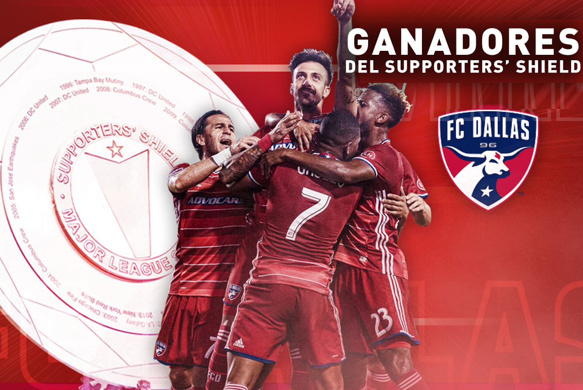 FC Dallas gana el Supporters’ Shield de la MLS, como mejor equipo de la