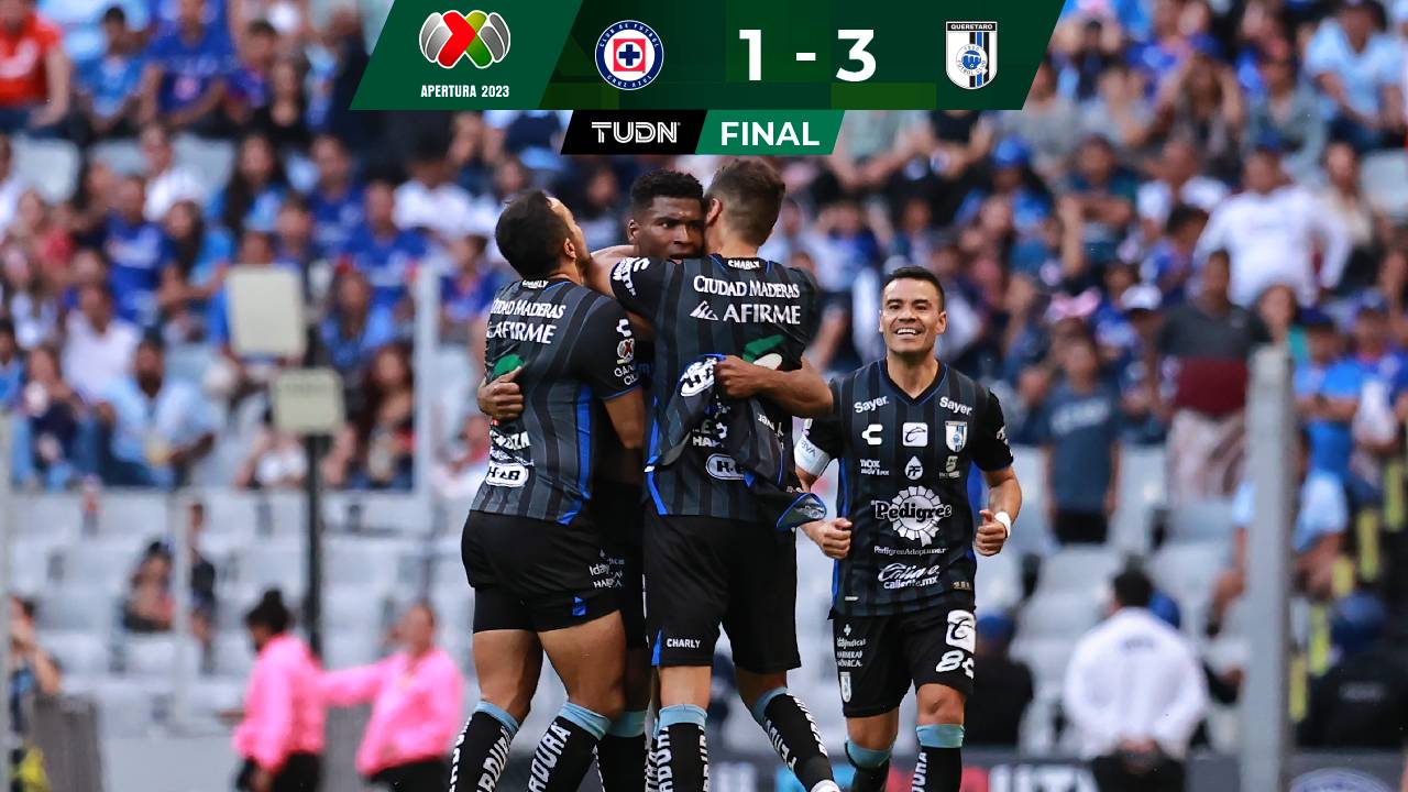 El Gallo awakens Cruz Azul to his sad reality with a somersault in the