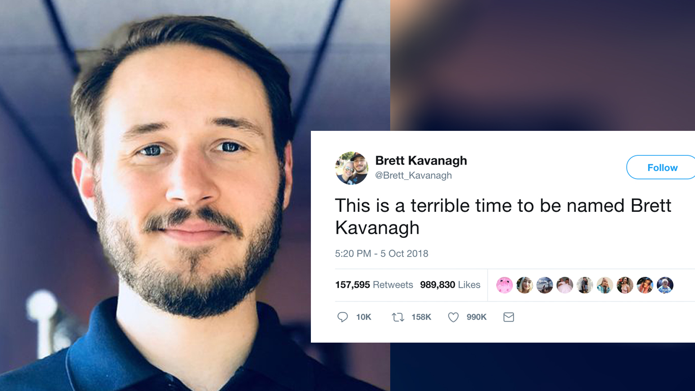 Este Hombre Confiesa La Pesadilla Que Es Llamarse Brett Kavanagh no 