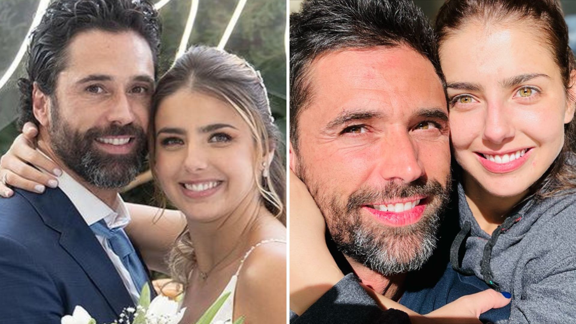 Matías Novoa y Michelle Renaud actor la muestra en bikini luciendo los