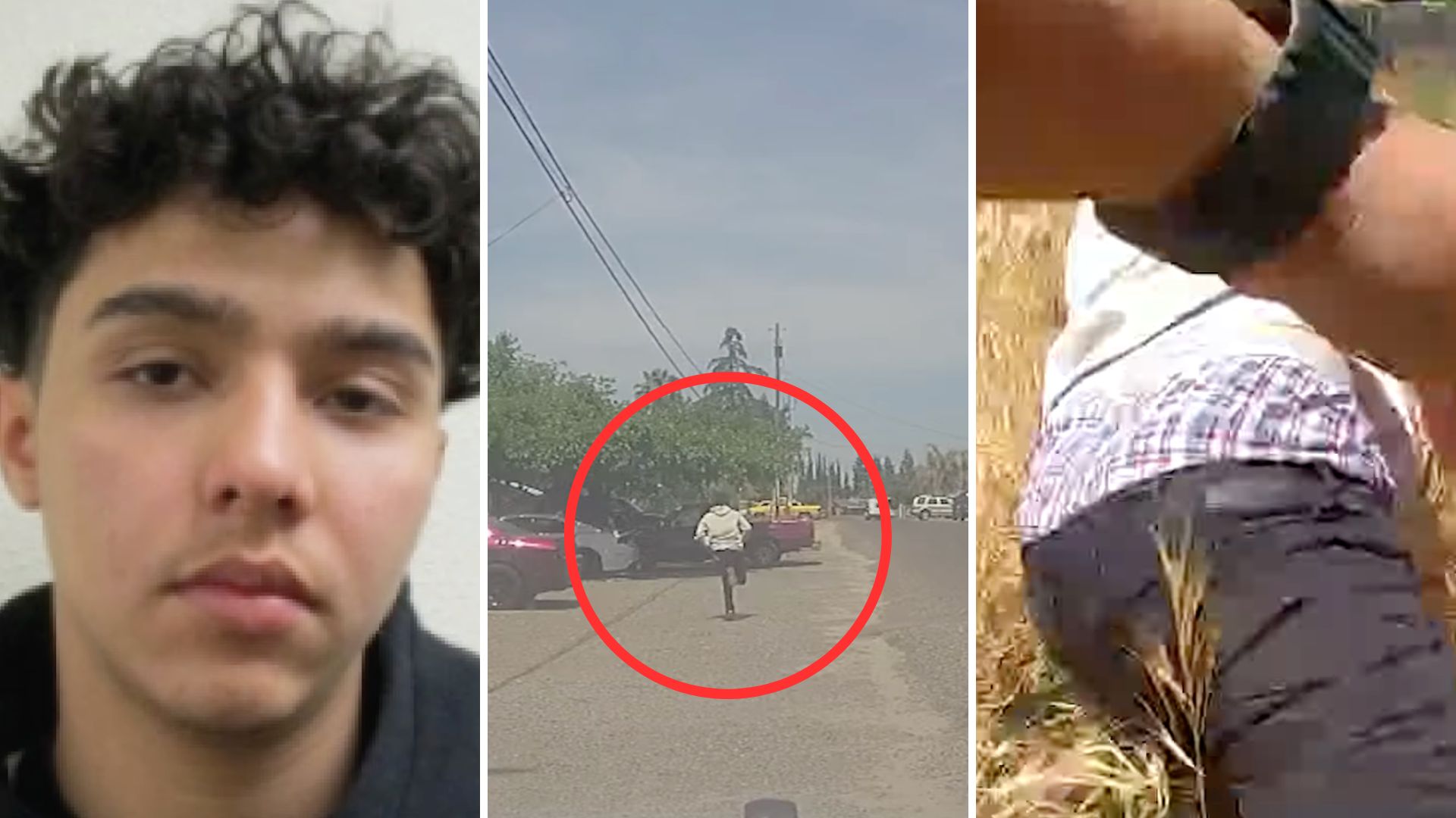 Comparten imágenes de un tiroteo en donde oficiales de Merced