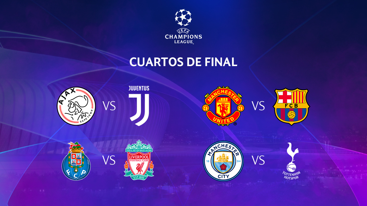 De alarido: quedaron definidos los Cuartos de Final de la Champions ... De alarido: quedaron definidos los Cuartos de Final de la Champions ...