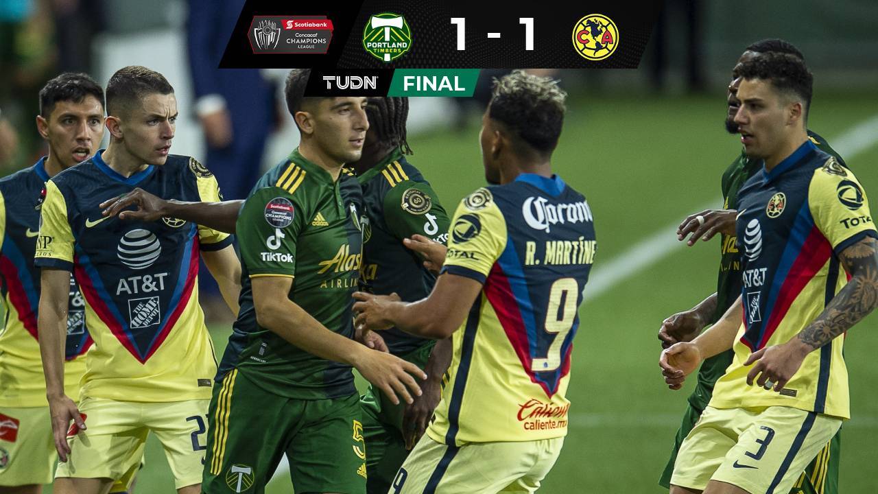 Goles y videos: Con polémico arbitraje, Portland Timbers rescató agónico  empate ante América