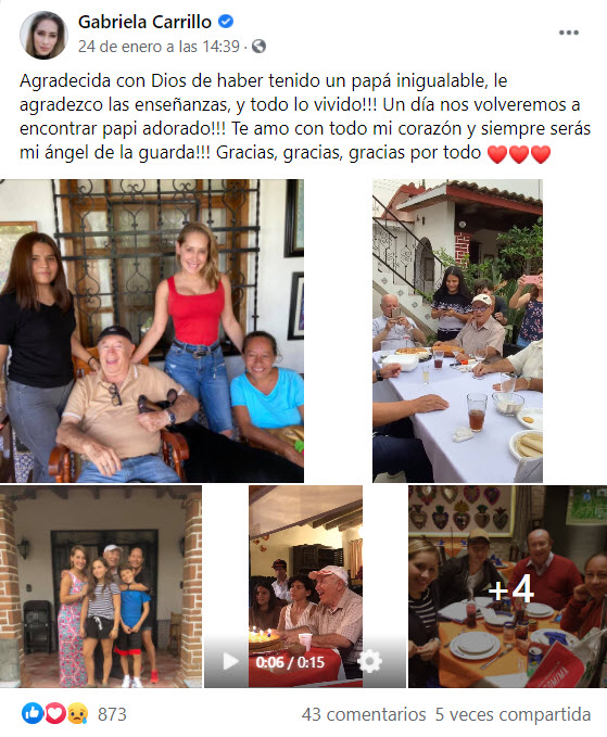 Actriz De El Dragon Pierde A Su Padre 4 Dias Despues De Ser Hospitalizado Por Coronavirus Famosos Univision