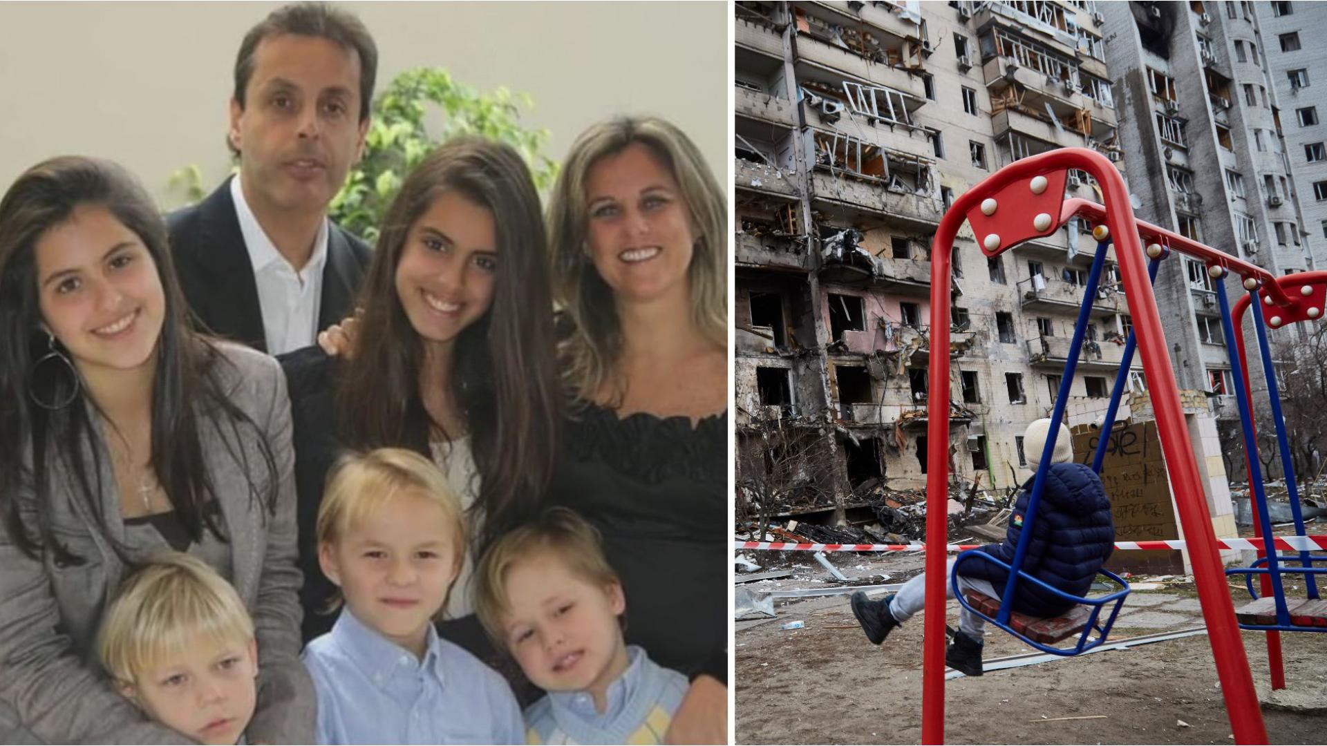 Ayuda de Impacto Familia hispana adoptó tres niños ucranianos, rescataron a 80 y buscan ayudar